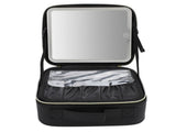 Portable LED Makeup Multipurpose Stylish Large Capacity 3 Color Lights Dimmable Travel Makeup V1294-YM0901-3119240076111