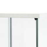 Stacked Display Cabinet Tempered Glass White DBOX1002-4-WH