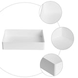 1Pc Laboratory Organizer Tray White Polypropylene Storage for Efficient Bench Space Use V1366-AZ2-W-12102