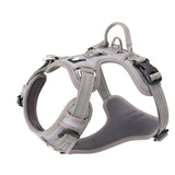 True Love No Pull Explosion Proof Dog Harness - Grey, XL ZAP-TLH56512-30