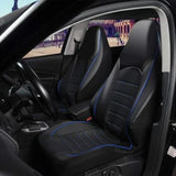 TS-Classique Universal Front Seat Covers Replacement for Car, Car Seat Covers Front, Blue, Made of V1189-LC-QP-00141