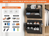 2 Pack RV Shoe Storage with Sticky Adhesive Tape, over the Door Shoe Rack,Wall Hanging Shoe V1192-AZ-W-28832