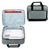 Projector Carrying Case, Projector Bag with Accessories Storage Pockets & Adjustable Shoulder V1370-AZ4-01311