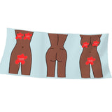 Beach Towel Absorbent Soft Microfiber Beach Towel Quick Dry Sexy Bath Towel for Bathroom Pool Camp V1294-YM0715-10345722