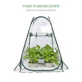 Portable PVC Warm Garden Tier Mini Household Plant Greenhouse Cover Transparent Winter Tent V1294-YM0717-10132981