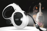 5m Auto Retractable Dog Leash with LED Light Pet Walking Lead for Small Medium Large Dogs - L V1263-JX-6250-2