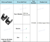Golf Cart Delta Upper Clevis for Club Car DS 1993-Up Gas and Electric Models OEM 1016384 V1259-DP01-A-5482