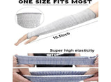 3 Pairs Elderly Arm Sleeves for Thin Skin Protective Arm Covers with Thumb Hole Arm Protectors from V1369-AZ3-W-18992