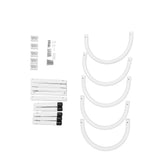5 Pcs Pool Cover Holder 43cm U Shaped Tube Solar Blanket Storage Hook for Above Ground Swimming Pool V1294-YM0901-3111240105511