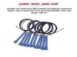 5x CrossFit Speed Skipping Rope Wire Adjustable Jump Ropes for Fitness & Boxing V63-782645