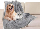 2pcs Pet Blanket for Couch Protection Water Resistance Cats Dogs Blanket for Furniture V1263-JX-7507-2