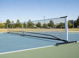 Portable 6.7m Pickleball Net Set Heavy Duty Metal Frame with Wheels V63-953491
