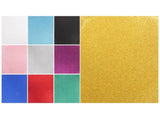 HOOWIFFY A4 Adhesive Glitter Foam Sheet for Handmade Crafts and Party Decor V1189-WXFWAL-20260326-02182