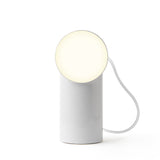 Lexon Orbe Portable Led Lamp With Moving Head - White V398-LD-LH88WG