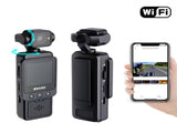 Compact Body Camera with 180&deg Rotatable Lens, Night Vision, WiFi & Built-in Fill Lights V888-ELOSUNG35722