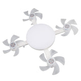 Ceiling Fan Light E26 E27 Socket Remote Control 3 Speeds Fan with 3 Colors Lamp for Bedroom Living V1294-YM0901-3119250025711