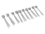 100PCS Ground Nail Galvanized Iron Rust Proof Artificial Turf Stakes for Weed Barriers Tent Garden V1294-YM0706-3111230171111