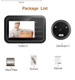 2.4 Night Vision Lcd Cat Eye Doorbell With Photo / Video Display PRL-4474100ADE