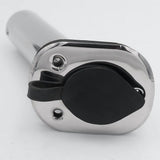 Stainless Steel Flush Mount Boat Fishing Rod Holder 30 Degree Rod Pod for Marine Boat V1369-AZ3-W-11597