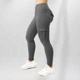 Thick High Waist Yoga Pants with Pockets High Waist High Elasticity Yoga Pants with Pockets Workout V1370-AZ4-19689