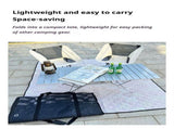 ONEFOREST 3-in-1 Tote Bag Camping Set with Black Ground Mat, Ultralight Foldable Outdoor Kit for V1221-XM-LB4971-ZS137