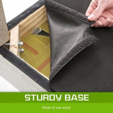 2X French Provincial Dining Chair Oak Leg AMOUR CREAM V274-FT-FC8443-CR