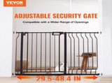 Baby Gate, 749-1229 mm Extra Wide, 762 mm High, Dog Gate for Stairs Doorways and House, Easy Step V952-LGXCWZLHS305B4PGBV0