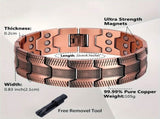 3X Strong Copper Magnetic Bracelet for Men V1142-PBYY10997