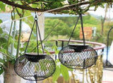 2 Pack Outdoor Solar Lights, Waterproof LED Hanging Lanterns with Warm White Light for Garden, V1189-LC-SD-00048