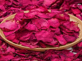 MODANU 150g Natural Dried Rose, Petals Real Flower Dry Red Rose Petal for Foot Bath Body Bath Spa V1192-AZ-W-17578