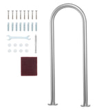 Pool Handrail,36 x 13 inch Pool Railing, Aluminum with Base Plate for Indoor/Outdoor Pools, V952-LZYCFSDDB1W3MXYPNV0
