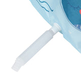Weisshorn Foldable Bathtub PVC Spa Bucket Inflatable Cushion 134x65cm Blue FB-PVC-140-BL