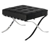 Black Barcelona Ottoman - Classic Version - Replica V1041-JMC-1086BLACK