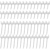 60 Pcs Metal Wall, 5 and Hardware Stores Supermarket Shelves Hooks for Panels Mounted V1237-MS-626-242