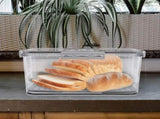 Transparent Home Storage Box for Fruits and Vegetables with Built-in Timer Lid for Freshness V1366-AZ2-W-12144