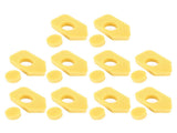10PCS Lawnmower Foam Air Filter Lawn Mower Air Filter Foam Replacement for 698369 4216 5088 5099 V1294-YM0901-3111240311211