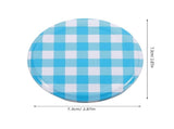 50PCS Lug Lids for Canning Jam Jars Lids Sky-Blue Iron Canning Cover for Commercial Use V1366-AZ2-W-13895