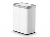 Devanti Rubbish Bin 70L Automatic Sensor Kitchen Bin, Slim Smart Garbage Can Touchless Rectangular SB-E-70L-WH