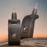 Guitar Wireless System Audio Transmitter Receiver USB Rechargeable Wireless System for Electric V1192-AZ-W-28663