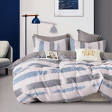 Ardor 250TC Sea Breeze Cotton Sateen Quilt Cover Set King V442-INT-QUILTCS-250TCSEABREEZE-BLUE-KI