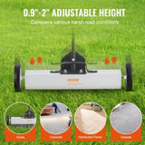 22.6 kg Rolling Magnetic Sweeper with Wheels, Push-Type Magnetic Pick Up Sweeper, Large Magnet V952-TLSCXQSQT2450BUQBV0