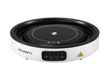 Devanti Ceramic Cooktop Electric Hot Plate Countertop Grill Cooker White CCT-B-SD-1E-1Z-TOUCH-WH