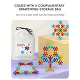 3D Plum Blossom Building Blocks for Kids DIY Creative Puzzle Toy for Ages 3 with 112, 302, or 902 V1341-ZY-H9982Z8Y-902PCS