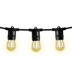 Emitto Solar LED Festoon String Lights LI0389-17M