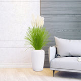 SOGA 137cm Potted Tall Silk Fake Pampas Grass, Artificial Plants Reed Greenery Flowers, Home Decor APLANTFH60211