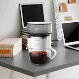 Portable Electric Coffee Grinder - Automatic Travel Bean Grinder for Outdoor Use V1263-JX-4438