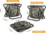 Camouflage Folding Camping Chair Portable Compact Adjustable Fishing Stool for Outdoor Use V1258-DP02-BOL-479