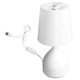 Bedside Table Lamp 5V Dimmer Touch Switch White Nightstand Lamp for Kids Room Living Room Bedroom V1294-YM0706-3119230098411