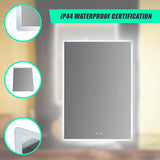 Smart Mirror Bathroom Vanity LED Lighted Wall Mirror 800x600mm V63-837521