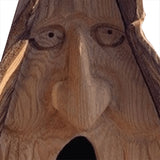 Bird Feeder Yard Decoration Birdhouse Old Man'S Head Pendant on the Resin Handicraft V1192-AZ-W-22256